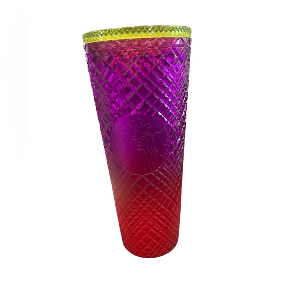 Starbucks Red Purple Tumbler Green Lid
Gemstone Gradient collectors cup